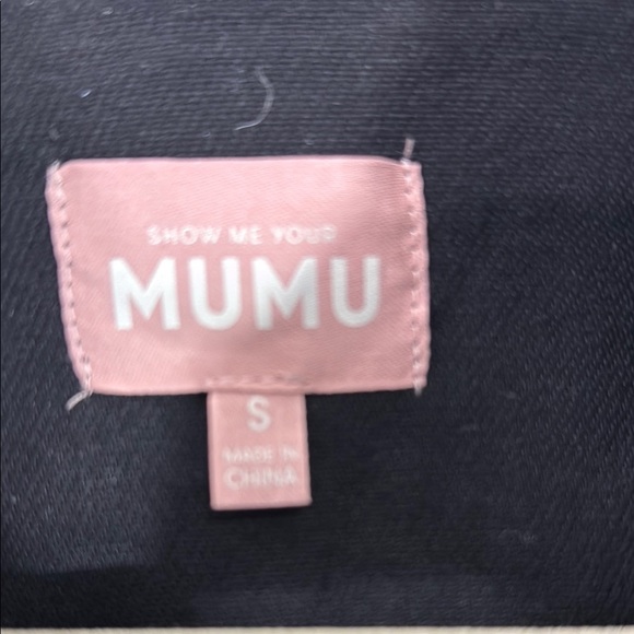 SHOW ME YOUR MUMU BLACK DENIM ROMPER SIZE S - Picture 2 of 12